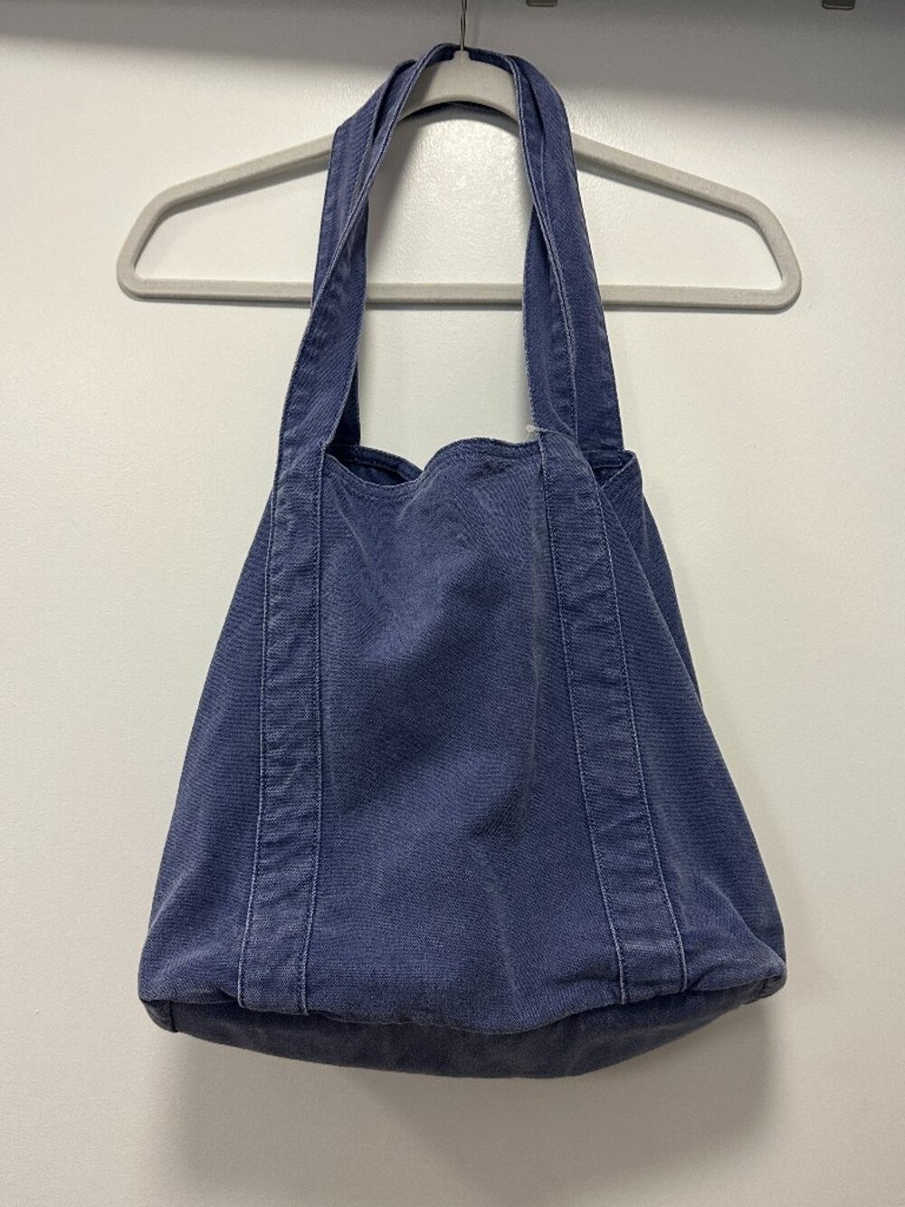 NWT JoyLab Washed Canvas Tote in Navy